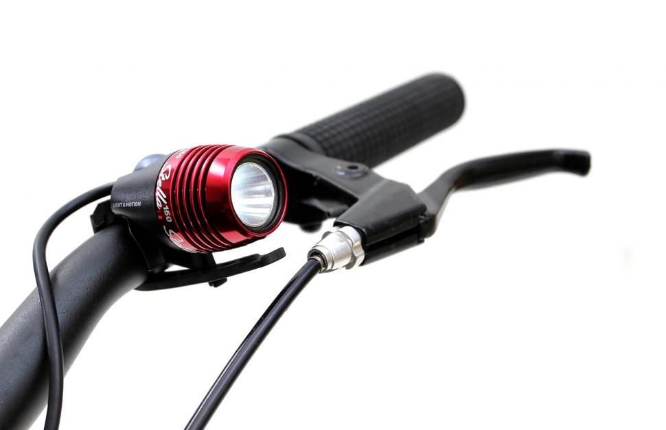 Light and store motion bike lights